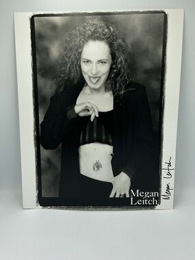 X-Files Autographed Megan Leitch Signed Photo Samantha Mulder 8x10 Litho